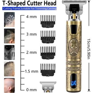 Kemei Tondeuse - KM 700H - Draadloze Tondeuse - Professionele tondeuse - Haren Millimeteren - Contouren - Haren Scheren - Kapper Tondeuse - Kapper Kwaliteit - Baard Trimmer - Haar Trimmer - Beard and Hair Trimmer