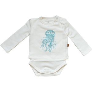 MXM Baby Romper Longsleeve- Lange mouwen- Katoen- drukknopen- maat 56