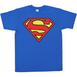 Superman logo verkleed t-shirt heren - DC Comics XXL