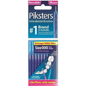 Piksters Ragers Maat 000 Donker Blauw - 1,2 mm - 10 stuks