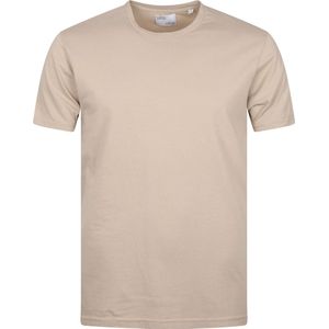 Colorful Standard - T-shirt Beige - Heren - Maat L - Modern-fit