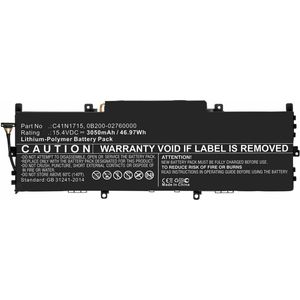 CoreParts - Laptop batterij - Zwart - 47Wh Li-Pol 15.4V 3050mAh