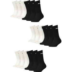 18 PACK Puma JUNIOR CREW kindertennissokken voor meisjes en jongens
