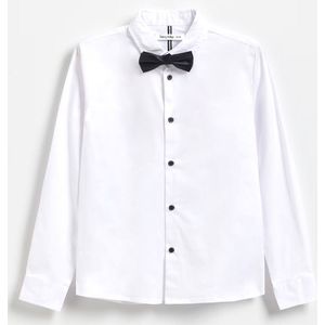 Starry Indigo - Elegant overhemd met vlinderdas - Boy's Shirt - White