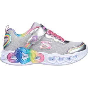 Skechers Infinite Heart Lights - Love Meisjes Sneakers - Multicolour - Maat 33