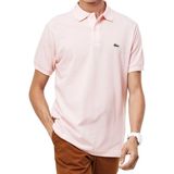 Polo Lacoste Men Original L1212 Classic Fit Flamingo