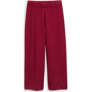 Tom Tailor Cozy wijde gebreide broek