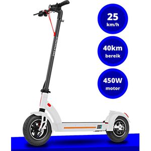 MS Energy e10 - Elektrische step - 25km/h - 40km rijbereik - 450W motor - 48V batterij - Vouwbaar - Applicatie