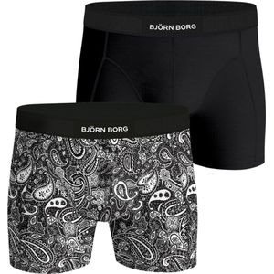 Bjorn Borg - Performance Boxers 2-Pack Zwart - Maat M - Body-fit