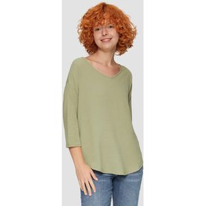 Bikini - Effen - Jersey - V-hals - Driekwart Mouw