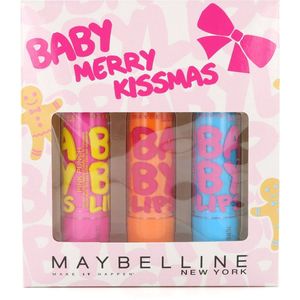 Maybelline Baby Lips Lipbalm - Hydrate / Cherry Me / Pink Punch (Cadeauset)