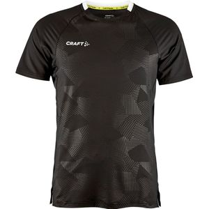 Craft Premier Solid Shirt Korte Mouw Heren - Zwart | Maat: XS