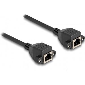 Delock RJ50 Extension Cable female to female S/FTP 5 m black