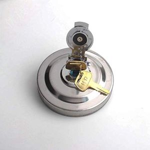 Afsluitbaar gasdeksel - vervanging brandstofdeksel - 2 sleutels - compatibel Kobelco SK200-6 SK120/200/230/300-5/6/3