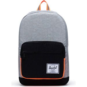 Herschel Vrije tijd rugzak Rugzak met laptopvak Pop Quiz Backpack 22L Sharkskin Enzyme Ripstop / Black Enzyme Ripstop / Shocking Orange Grijs Veelkleurig