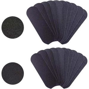 Voetvijl en Voetrasp Set - 100 Stuks - Eeltverwijderaar voor Harde Huid - Vervanging Schuurpapier - Korrel Eelt Verwijderaar - Voetverzorging