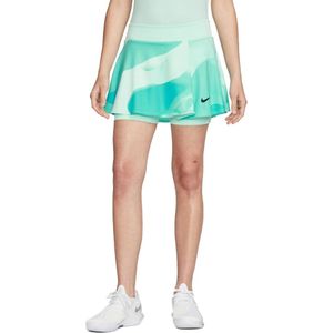 Nike Court Dri Fit Victory Printed Rok Dames - Mint Foam / Black - S