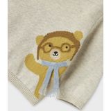 NAME IT - NBMKANO - Gebreide Trui - Ecru - Duifblauw - Karamel - Pueblo