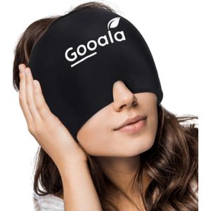 Gooala Migraine Muts – Anti Migraine Masker – Met Extra Gel - Oogmasker - Hot Cold Packs