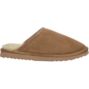 Warmbat Classic Unisex Pantoffels - Sloffen - Heren - Camel - Maat 48