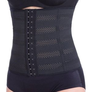 Dames ademend elastisch korset taille trainer shapewear
