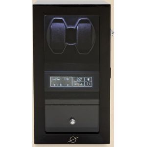 Watchwinder Piano zwart voor 2 horloges