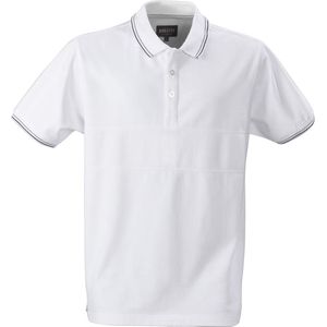 James Harvest POLO RAWLINS 2145007 - Wit - S