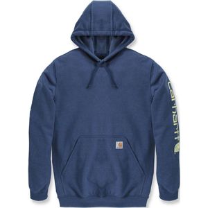 Carhartt - Men Sleeve Logo - Hoodie - Deep Ocean Heather
