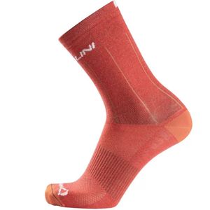 Nalini - Unisex - Warme Fietssokken winter - met Merinowol - THERMO WOOL SOCKS - PLUM - 38-40