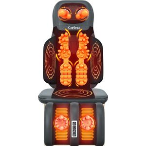 Caryota Shiatsu Massagestoel - Massage Apparaat - Massagekussen - Infrarood Warmte - Voetmassage