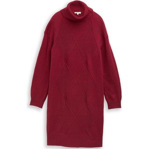 Tom Tailor - 1049141 - Damesjurk - Rumba Red Melange