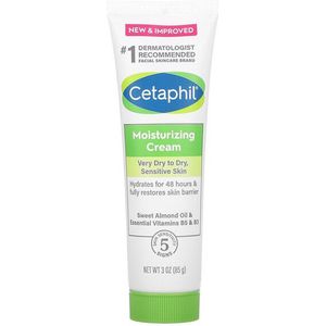 Cetaphil, Moisturizing Cream, Fragrance Free, 3 oz (85 g)