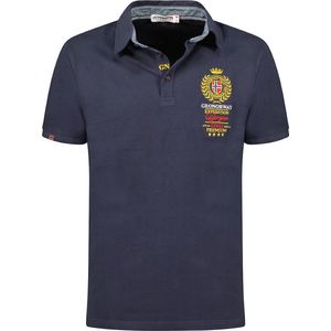 Geographical Norway Heren Expedition Polo Kauri Blauw - L