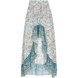 usha FESTIVAL Rok  beige / camel / aqua / pastelblauw