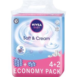 Nivea Babydoekjes Soft And Cream - 378 doekjes (6x63)