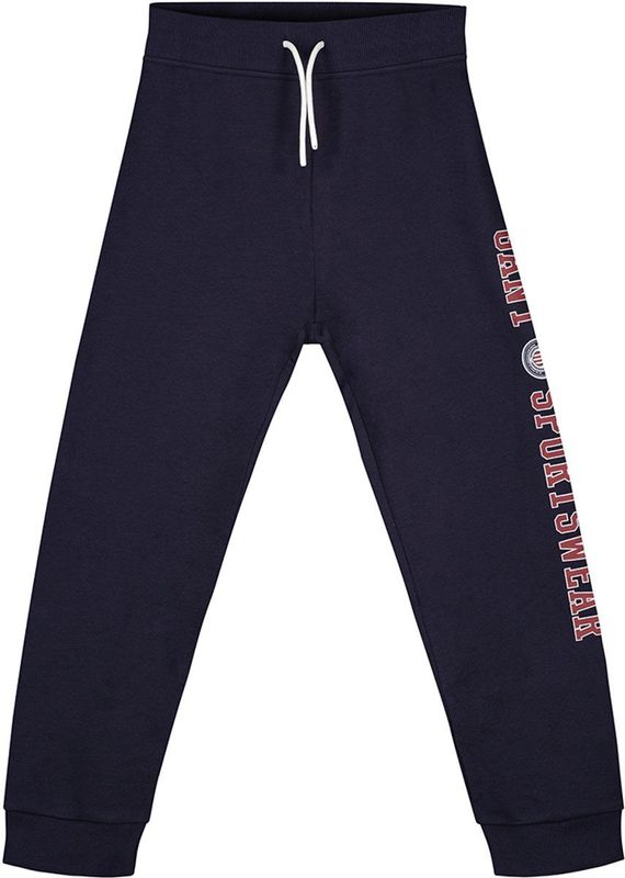 Gant D1 Crest Shield Trainingsbroek Zwart 8-10 Years Jongens