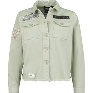 Supernatural Saving People Hunting Things Dames Denim jas - groen - L