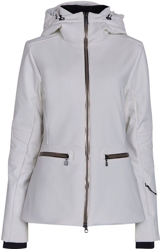 8848 Altitude Womens Vienna Softshell Jacket Ski-jas (Dames |wit |waterdicht)