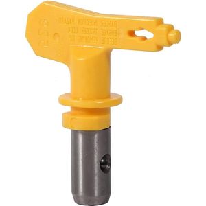 Haofy Airless mondstuk geel luchtloos spuitpistool tip omkeerbaar latexverf dispersies roestwerende verf 529 - nodig .