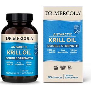 Dr. Mercola - Antarctic Krill Oil - Double Strength - 90 capsules