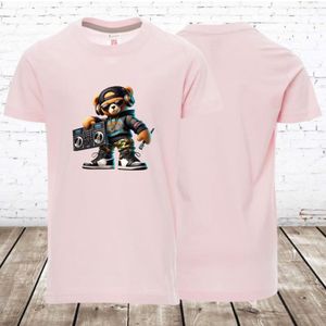 Kinder t-shirt hiphop roze -Payper-158/164-t-shirts jongens