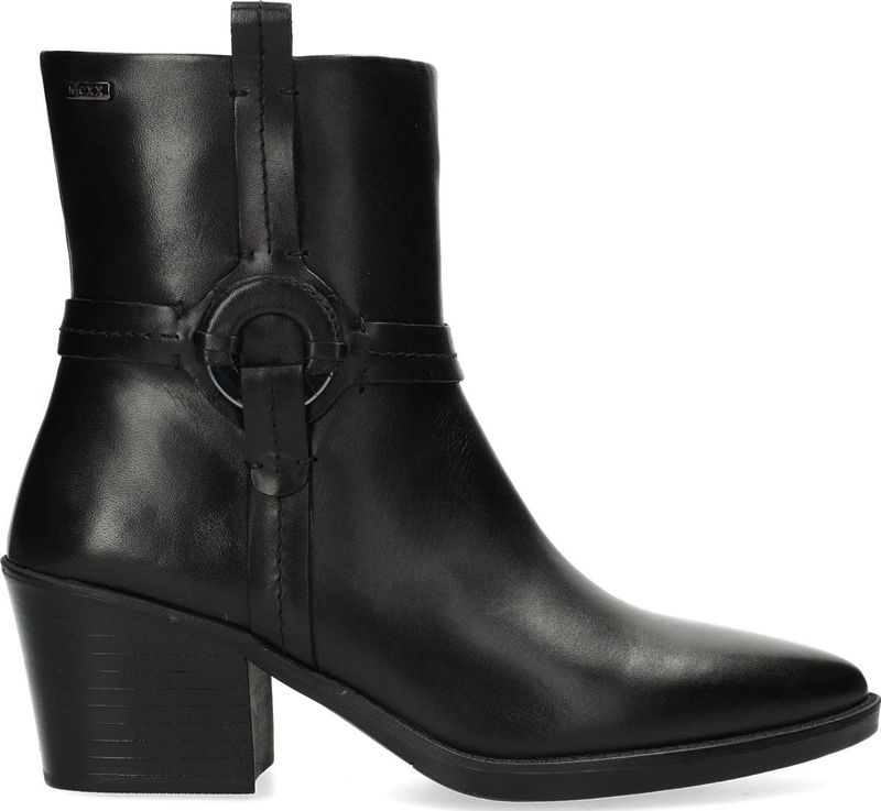 Mexx Enkellaars Purita Magic Zwart - Vrouwen - Zwart - Maat 36