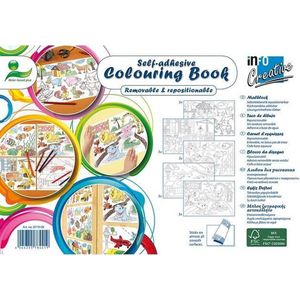 kleurboek Info Notes 300mm x 200mm  Colouring Book IN-8719-08