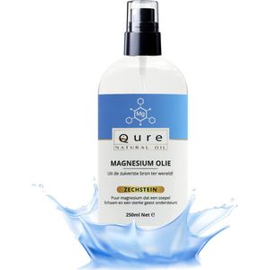Magnesium Olie Spray 250ml | 100% Puur & Natuurlijk | Voor Ontspanning, Spierherstel en Een Gezonde Nachtrust