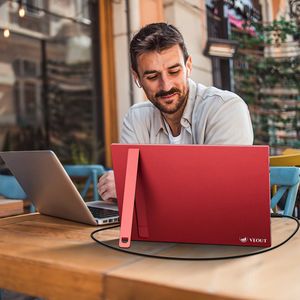 Portable Monitor – Draagbaar Beeldscherm – Extra Scherm Laptop – USB-C Monitor – HDMI Monitor – 16 Inch – 1920x1200 Pixels – HDR & Freesync