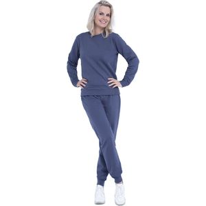 Joggingpak dames, Huispak dames blauw - Maat M