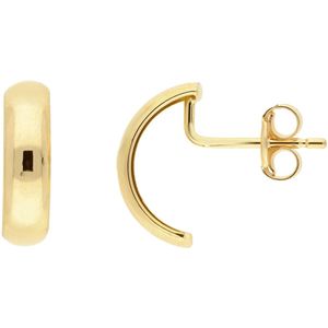 Glow 206.2181.00 Oorringen Goud 10x3mm Geen edelsteen