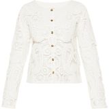 usha - FESTIVAL - Gebreid Vest - Wit