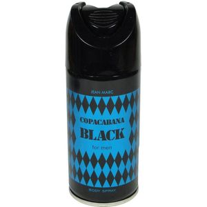 Jean Marc Copacabana Black For Men Deodorant W Sprayu 150ml (m)