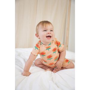 Feetje pyjama Filou Fleur Perzik - Premium Summerwear by FEETJE